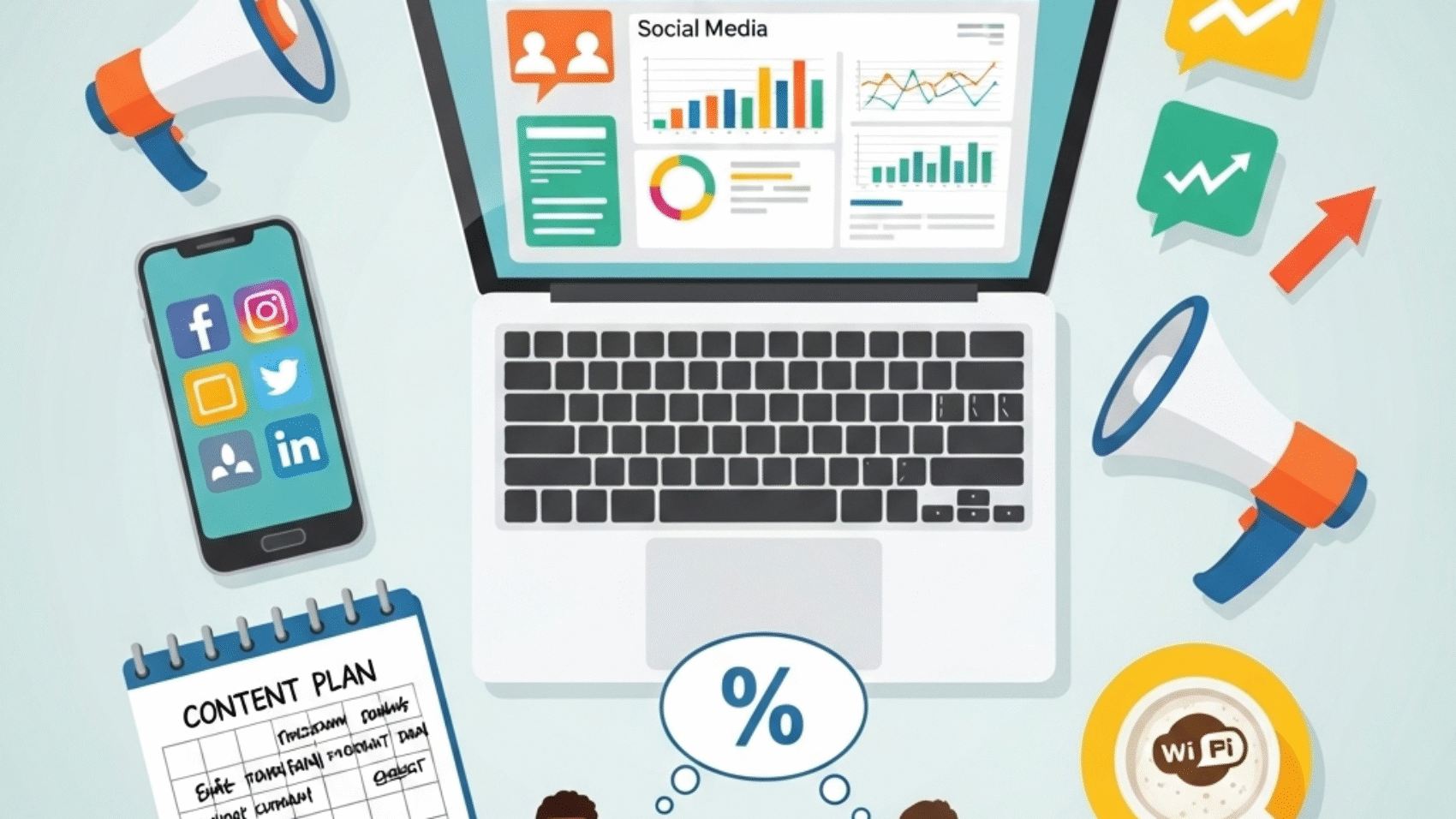 Hebun Tech Sosyal Medya Yönetimi